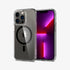 ACS03210 - iPhone 13 Pro Max Case Ultra Hybrid Mag Safe Compatible in white showing the back